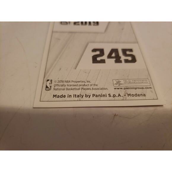 Kevin Durant 2018-2019 Panini Sticker #245 - Warriors - European Italy - Picture 3 of 3